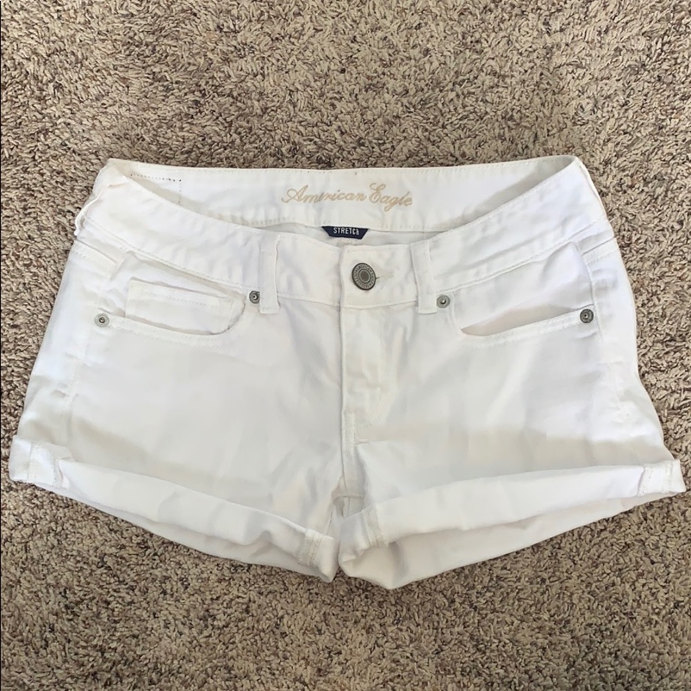 White Shorts